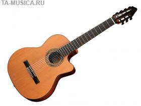 Электро-акустическая 7-струнная класс. гитара, с вырезом, F65CW-7S, Performer