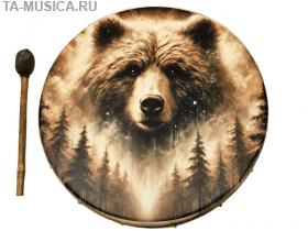 Бубен 60 см. с рисунком, Индонезия купить с доставкой