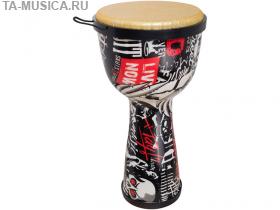 Джембе 10 дюймов пластиковый DPR-10 PUNK, Terris купить