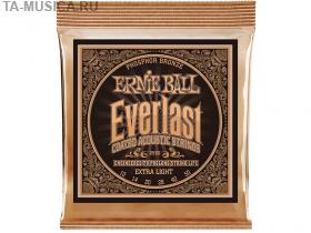 Струны для акустической гитары Everlast Phosphor Bronze Extra Light 2550, Ernie 