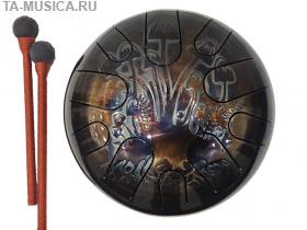 Глюкофон 24 см 10 нот Магические Грибы B Minor 432Гц (Алатырь) купить