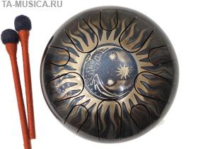 Глюкофон 22см 10 язычков Солнце и Луна, B Minor 432Гц (Алатырь) купить