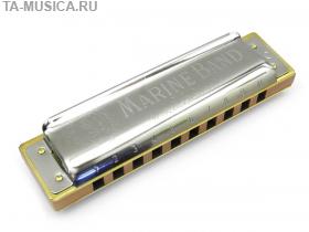 Губная гармоника блюзовая HOHNER Marine Band F купить с доставкой