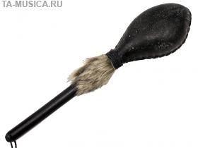 Погремушка шаманская тёмная, маракас, 30см, кожа, Индонезия купить