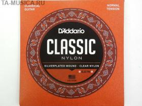 Струны для классической гитары D'ADDARIO EJ27N Normal купить