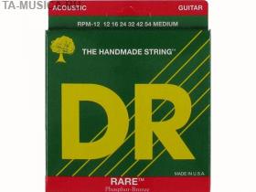 Струны для акустической гитары фосфорная бронза, 12-54, RPM-12 Rare, DR купить