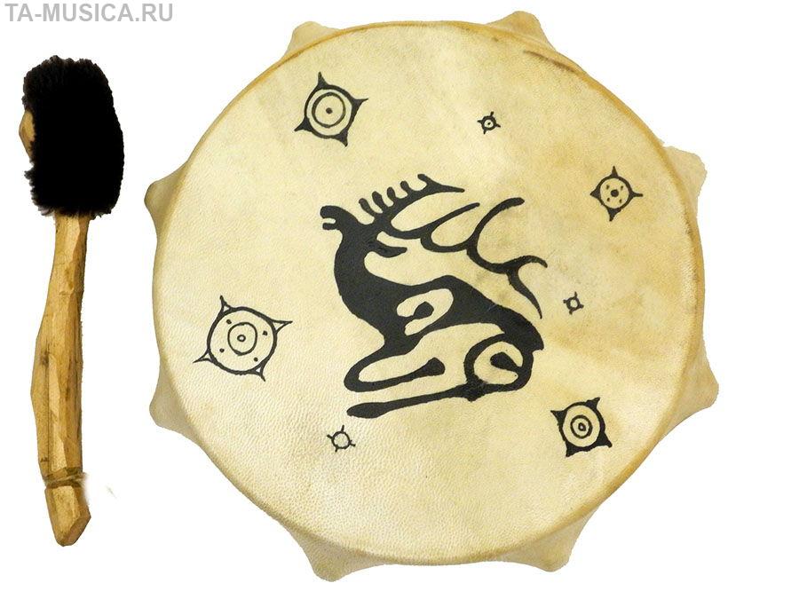 Бубен шаманский рисунок