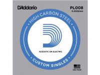 Струна одиночная D'Addario 0,08