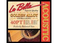 Струны для акустической гитары La Bella 40PT 10-50