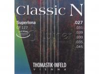 Струны для акустической гитары Thomastik Classic N CF127 нейлон/хромированная ст