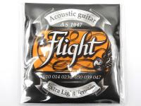 Струны для акустической гитары Flight Extra Light 10-47, AB1047