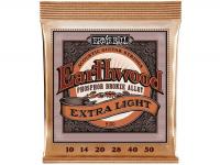 Струны для акустической гитары Phosphor Extra Slinky 2150 Ernie Ball купить