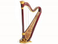 Арфа ирландская 21 струнная (A4-G1), цвет махагони глянцевый, MLH0023 Iris, Resonance Harps