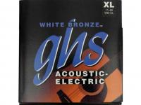 Струны металлические GHS WB-XL White Bronze 11-48