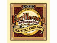 Струны для акустической гитары 10-50, P02047 Earthwood Silk-Steel, Ernie Ball