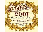 Струны для классической гитары, нейлон, medium, 2001M, La Bella